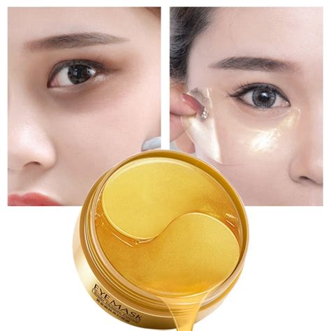 24k Gold Gel Collegan Eye Mask Under Eye Patches Hydrating Firming Skin Remove Dark Circles