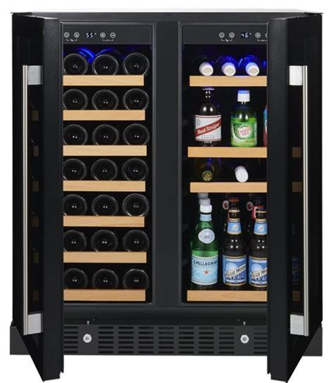 Wine Enthusiast Sommseries 2 Door Dual Zone Wine And Beverage Center