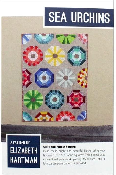 Sea Urchins Quilt Kit By Elizabeth Hartman