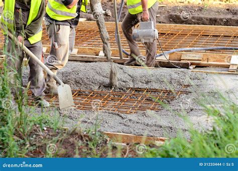 Road construction workers stock photo. Image of helmet - 31233444