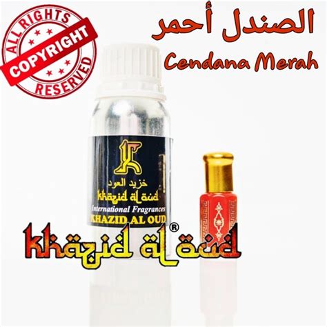 Jual Khazid Al Oud Parfum Cendana Merah Original Sandalwood Oil