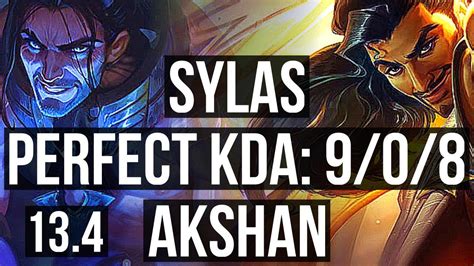 Sylas Vs Akshan Mid Legendary Games Kr Master