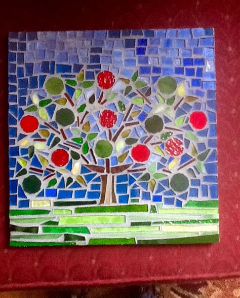 Mosaic Tree Of Life Mosaic Painting Art