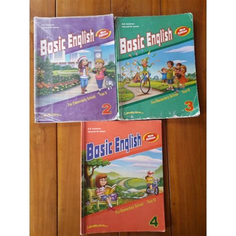 Jual Buku Basic English New Edition Kelas 2 3 Dan 6 SD Yudhistira