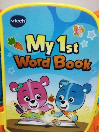 Vtech My First Word Book Interactive Educational Toy For Sale In Mayo