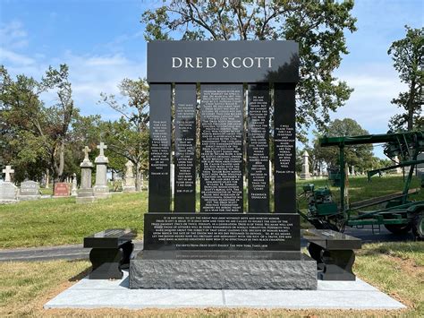 Dred Scott Gets New Memorial Marker At Calvary Cemetery