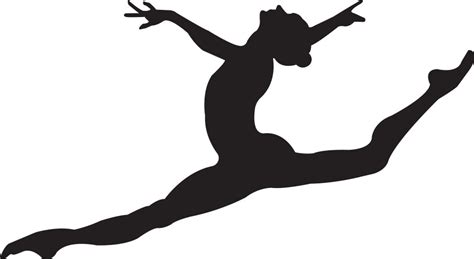 Dancer Leap Silhouette Vector Images Over 230