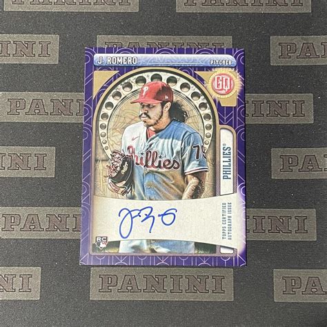 Topps Gypsy Queen Gypsy Queen Autographs Blue Gqa Jr Jojo