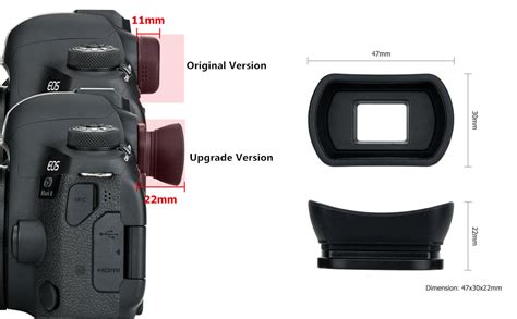 Amazon Soft Camera Eyecup Eyepiece Viewfinder Eyeshade For Canon