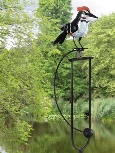 Windspiel Vogelwippe Gartenpendel Gartenwippe Mr Specht Vogel V Gel