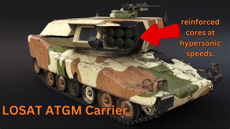 War Thunder Crafting Event 2023 Losat Atgm Carrier Review Youtube