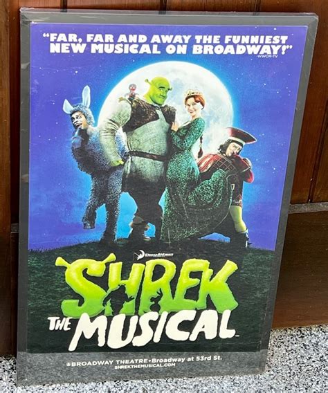 Shrek The Musical Broadway Poster