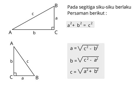 Rumus Pythagoras Konsep Dan Aplikasi Dalam Kehidupan Sehari Hari Artofit