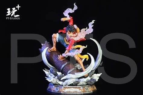 Pts Studio Luffy Gear 2 One Piece Gk Statue Figures Hobbies