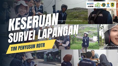 Survei Lapangan Tim Penyusun Rdtr Kab Klaten Magang Kampus Merdeka