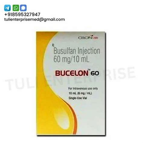 Bucelon Mg Busulfan Injection At Best Price In New Delhi Id