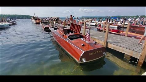 The 49th Annual Lake Winnipesaukee Antique And Classic Boat Show July 29 2023 Youtube