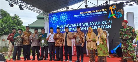 Pembukaan Muswil Iv Muhammadiyah Provinsi Banten Meriah Sorosowan Co Id