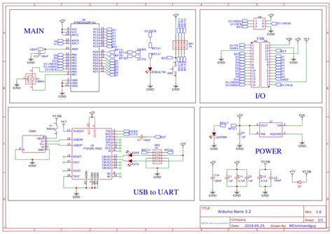 Arduino Nano Block Diagram Arduino Nano Pinout Schematics Complete Images