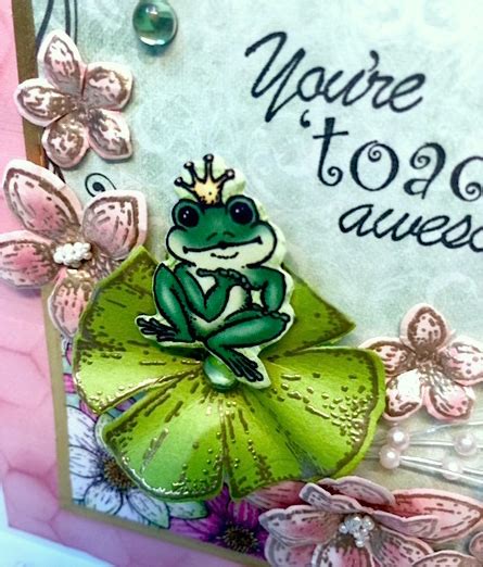 Everlasting Ink: Toadally Awesome Card!