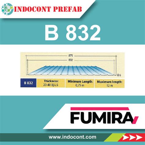 Jual Fumira B Atap Baja Ringan Spandek Galvanzed Jakarta