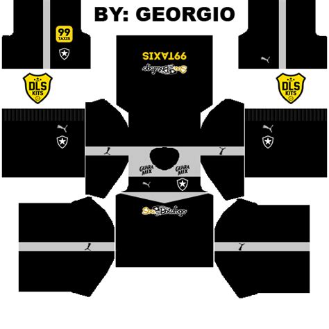 Dream League Soccer Kits Botafogo Kits By Georgio Ferreira