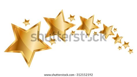 Vector illustration gold stars