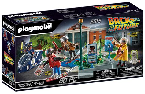 Playmobil Retour Vers Le Futur Course Dhoverboard Breakforbuzz