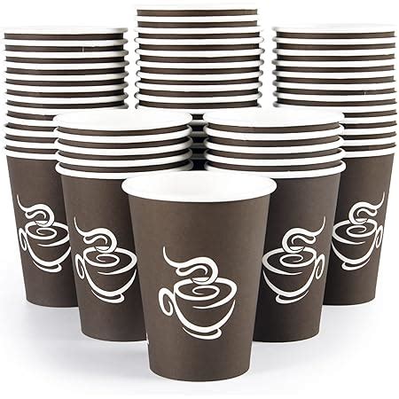 Amazon LITOPAK 240 Pack 12 Oz Paper Cups Disposable Coffee Cups