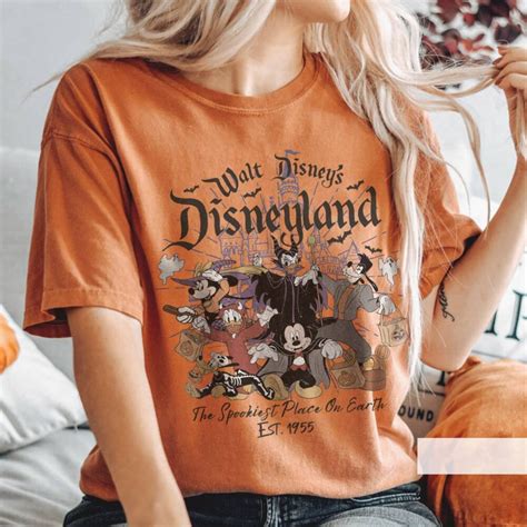 Mickey And Friends Halloween Shirt Mickey Witch Disneyland Halloween