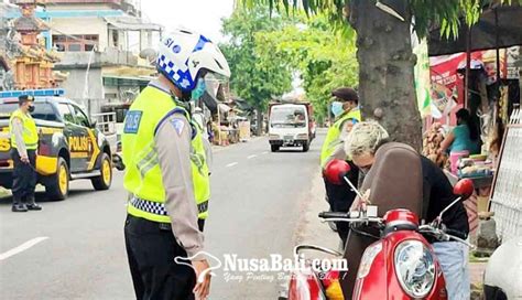 NUSABALI Operasi Patuh Agung Tindak Ratusan Pelanggar Lalu Lintas