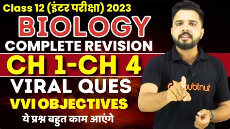 Class Biology Most Imp Viral Questions Of Ch Ch Th Bio Imp