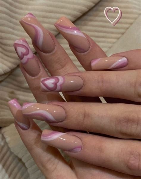 U As Acr Licas Aesthetic Minimalistas Dise O Nails Manicura De U As