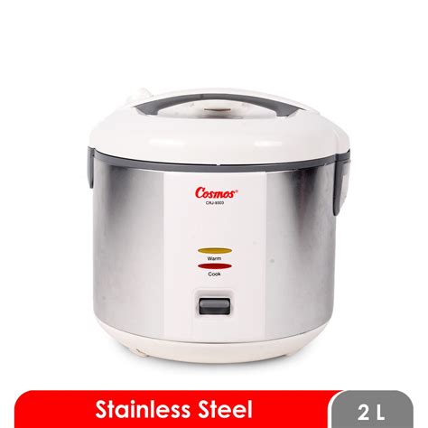 Jual COSMOS Rice Cooker 2 Liter Panci Stainless Steel CRJ 9303 Magic