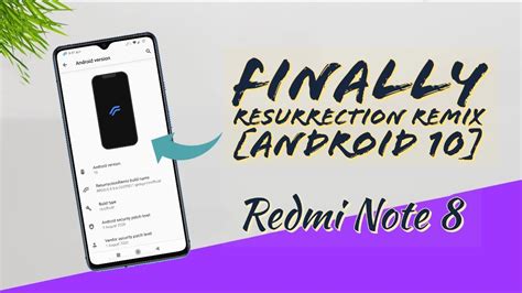 Finally Resurrection Remix Android Released For Redmi Note