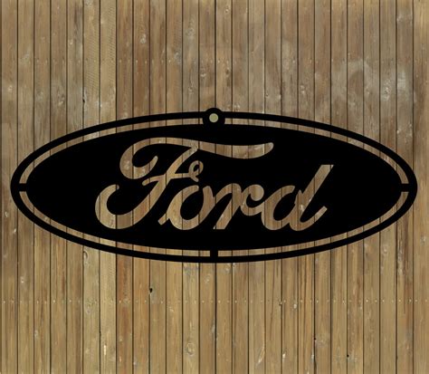 Ford Logo Dxf Svg File Ready For Laser Cut Plasma Cnc Etsy