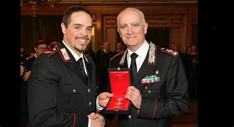 Il Carabiniere Peter Fill Riceve A Roma La Croce D Oro E La Promozione