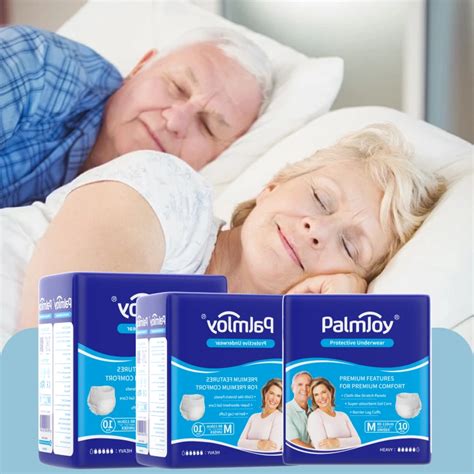 Ultra Thick Incontinence Adult Nappies Elderly Overnight Absorbency