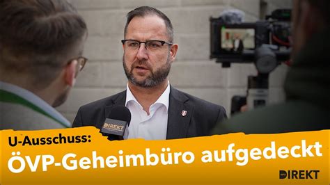 COFAG U Ausschuss deckt ÖVP Geheimbüro auf Interview mit Christian