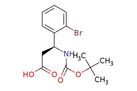 EMolecules Boc S 3 Amino 3 2 Bromophenyl Propionic Acid 500770 75