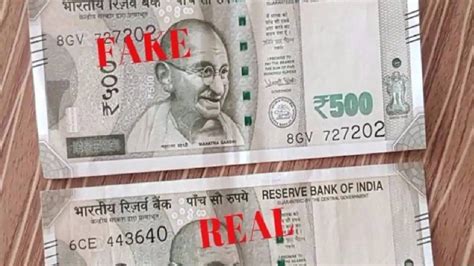 Fake Currency Notes