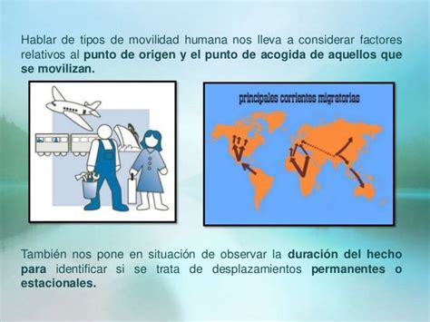 Tipos De Movilidad Humana