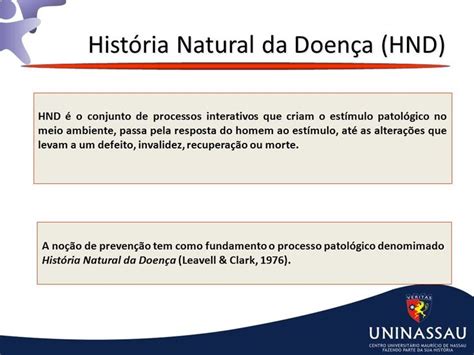 Hist Ria Natural Da Doen A Medidas De Preven O Ppt Video Online