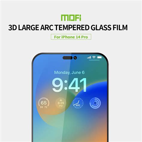 MOFI 9H 3D Explosion Proof Curved Screen Tempered Glass Film For IPhone