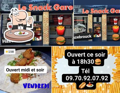 Le Snack Gare Hazebrouck Menu Du Restaurant Prix Et Avis