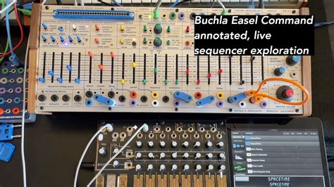 Live Patching Annotated Performance Buchla C Easel Command Avant