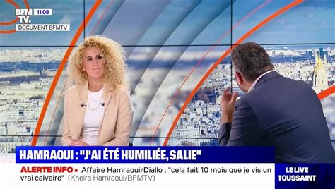 Kheira Hamraoui est l invitée de Bruce Toussaint sur BFMTV Vidéo