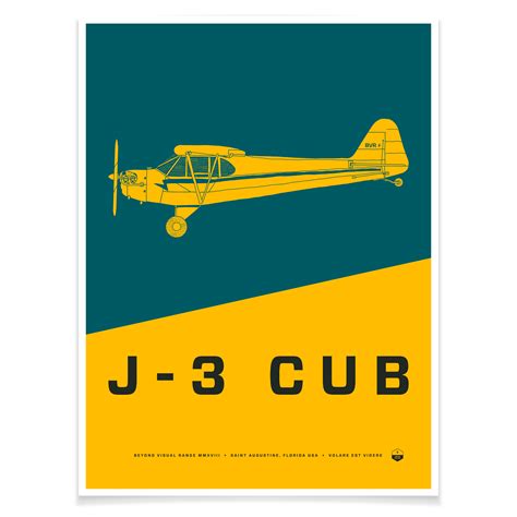 J-3 Cub Poster – Beyond Visual Range