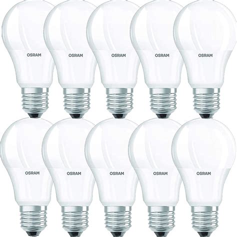 Osram E Led Value Classic A Warm White W K Frosted Screw Base