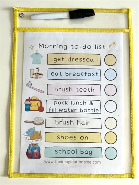 7 Steps To A Better Morning Routine With Kids The Imagination Tree